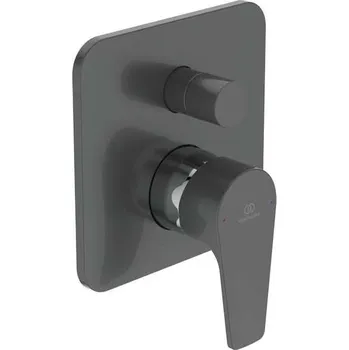 Ideal Standard Cerafine D - Baterie pod omítku s tělesem, pro 2 spotřebiče, chrom/šedá perla A7189U8