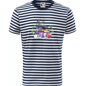 Pánská móda Best teacher ever - Triko na vodu - S ( Prouhovaná )