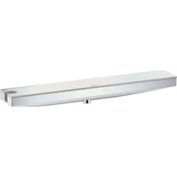 Sprchový držák Hansgrohe Rainfinity - Nástěnné kolínko s držákem a poličkou, chrom 26843000