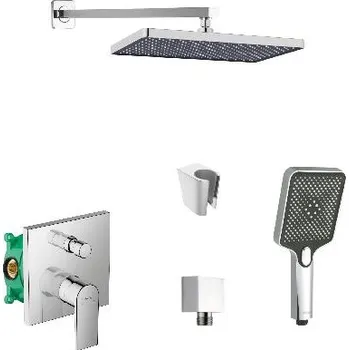 Sprchový set SANITINO - Sprchový set s baterií a tělesem pod omítku Hansgrohe, příslušenství kielle, chrom SANI21HKK011