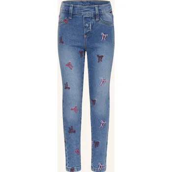 Dámské džíny S.Oliver Red Dívčí Džíny Slim Fit, modrá, 128