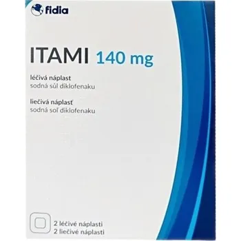 Lék na bolest, zánět a horečku ITAMI 140MG léčivé náplasti 2