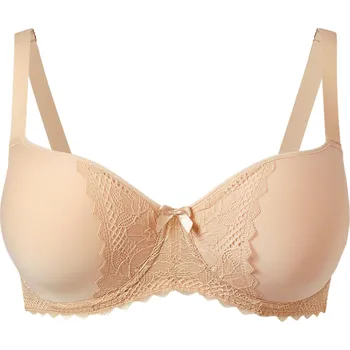 Podprsenka esmara® Dámská podprsenka s krajkou Spacer XXL (béžová, 90C)