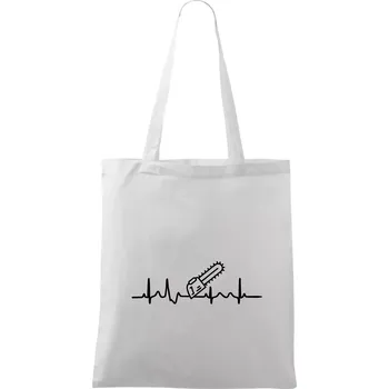 EKG motorová pila - Taška bavlněná - 42 x 38 cm ( Bílá )