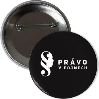 Odznáček s potiskem Placka s logem