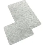 BANYSILVER sada - bez výkroje - Světle šedá - sada 60x100, 60x50 cm