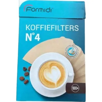 Filtr do kávovaru Formidi Kávové filtry 100ks Nové