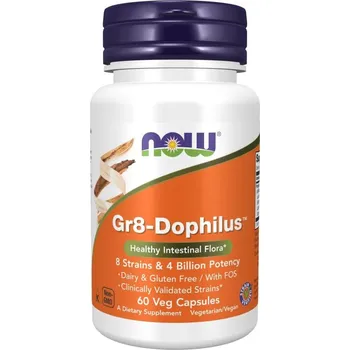 Now Foods Probiotika Gr-8 Dophilus 60 kapslí
