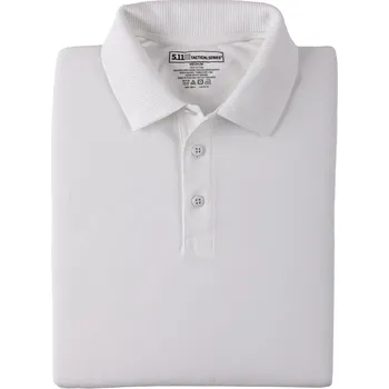 Pánské oblečení Triko 5.11 Professional Polo S/S - White L