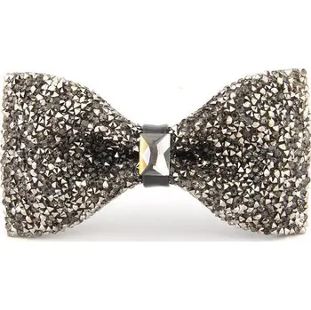 Motýlek Amparo Miranda® Pánský motýlek Dark Grey Crystal P53DG