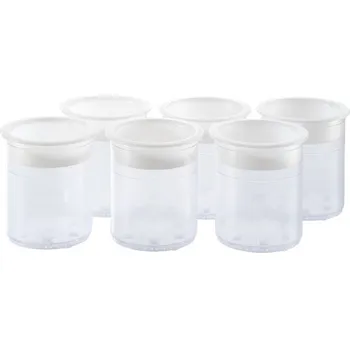 PACOJET AG SADA PACOTIZAČNÍCH NÁDOBEK ZE SYNTET. MATERIÁLU VČ. VÍČKA (sada 6 ks)