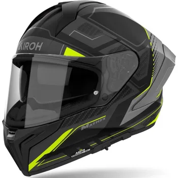 Helma na motorku helma Airoh Matryx Rocket 2025 yellow matte 2XL