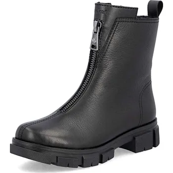 Dámské kozačky Dámská kotníková obuv RIEKER Y7158-00 černá W5 38