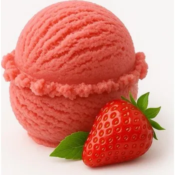 Směs na zmrzlinu do zmrzlinovače - jahoda 240g