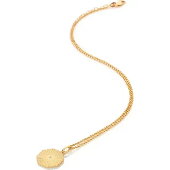 Náhrdelník Stříbrný pozlacený náhrdelník Hot Diamonds x Jac Jossa Hope DP846