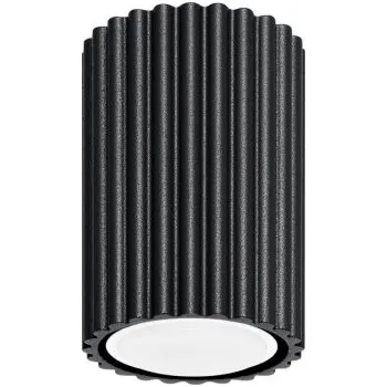 Stropní svítidlo SOLLUX KARBON 10 černá GU10 1x10W bez žárovky SL.1568