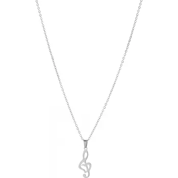 Náhrdelník Náhrdelník Hudba v srdci, stříbrný