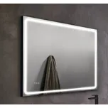 LED zrcadlo do koupelny s osvětlením Focco MIA II s ochranou proti zamlžení 100 x 80 cm IP 44
