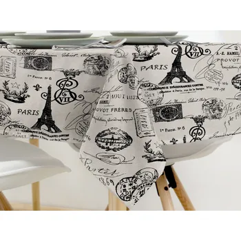 ubrus Dreamy Linens Ubrus bavlněný, Élégance de Paris Rozměry: 120 x 160 cm Dreamy Linens