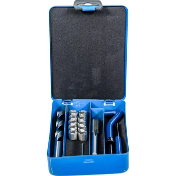 Závitořezný nástroj Sada pro opravu závitů M11 x 1,5 mm BGS109436 (14 dílů)