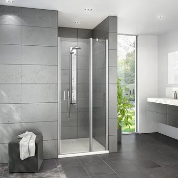 Sprchové dveře Roth LIMAYA LYE4+LZ Jednokřídlé sprchové dveře + set profilů LZ pro instalaci do niky 110 cm LYE4/1100_LZ