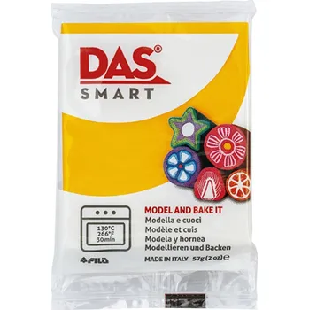 Modelovací hmota DAS SMART Hmota modelovací , žlutá, 57g
