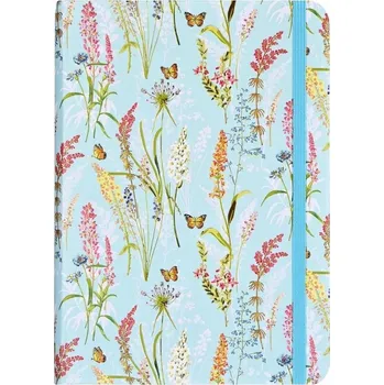 Blok Zápisník Mini Květy a motýli