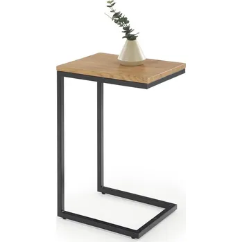 Konferenční stolek Konferenční stolek NISA — kov, MDF, dekor zlatý dub