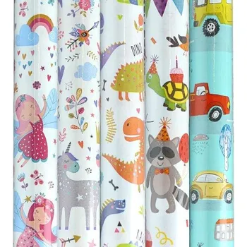 Balící papír Sadoch Balicí papír role 2m x 70cm, dětský mix