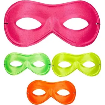 Karnevalová maska Widmann Škraboška neonová mix barev