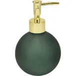 Skleněný dávkovač mýdla BELLY 400 ml zelený