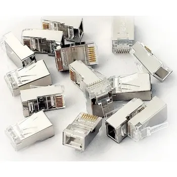 Síťový kabel Digitus X-ML-6AF-IMP kabelový konektor RJ45 Šedá