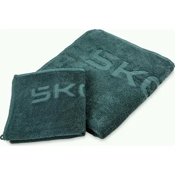 Škoda Dárková sada ručníku a osušky emerald