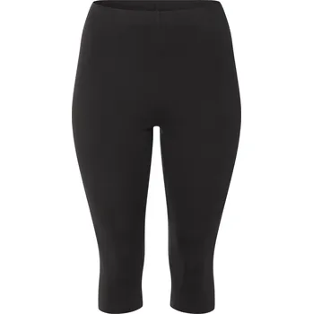 Dámské legíny esmara® Dámské capri legíny s BIO bavlnou XXL (černá, XL (48/50))