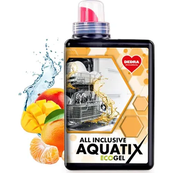 Tableta do myčky AQUATIX | gel do myčky nádobí | 55 mytí | ALL INCLUSIVE účinek Dedra