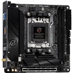 ASRock B650I Lightning WiFi / AMD B650 / AM5 / 2x DDR5 DIMM / 2x M.2 / HDMI / USB-C / WiFi / Mini-ITX