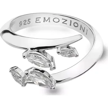 Oblečení a móda Stříbrný prsten Hot Diamonds Emozioni Alloro se zirkony ER023 Obvod 56 mm