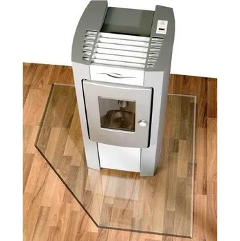 LIENBACHER sklo pod kamna 1100x1100x6mm, pětihran