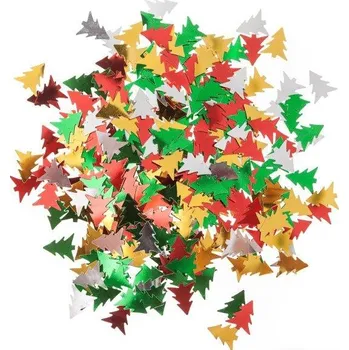 kreativní sada DP Craft Flitry - stromečky barevné 15g