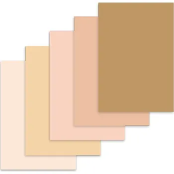 kreativní sada Wiler Pěnová guma Foamiran 50x70cm 5ks tělová