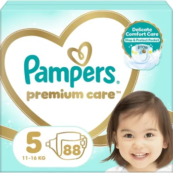 Přebalování Pampers Premium care jednorázové plenky 5 (11–16 kg)