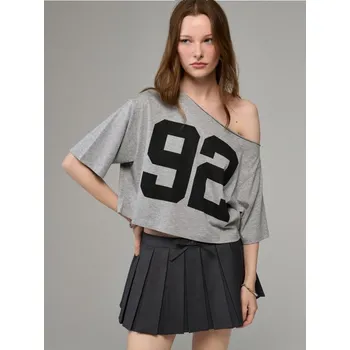 Oblečení a móda Krátké tričko s&nbsp;potiskem - XS - House - tmavošedý - 058GT-90M