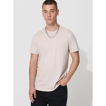 Oblečení a móda Hladké tričko basic - XL - House - béžová - 151GT-08X