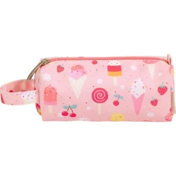 Penál A Little Lovely Company - pouzdro na pastelky - zmrzlina