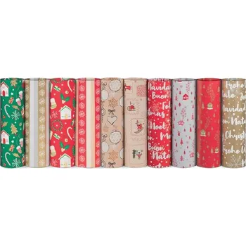 Balící papír Sadoch Balící papír role 2m x 70cm, Di Natale