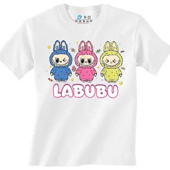 Chlapecké tričko Dětské tričko Labubu v Cukrářství (Velikost: 5-6, Barva: Bílá)