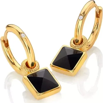 Náušnice Pozlacené náušnice Hot Diamonds x Jac Jossa Hope DE737