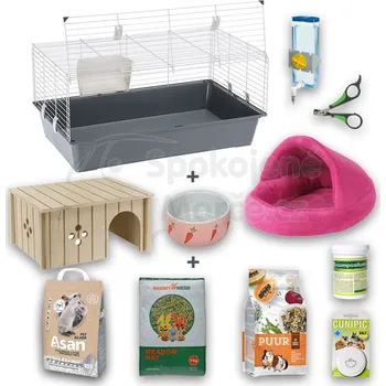 SpokojenéMorče.cz Startovací set "STANDARD BASIC" růžová