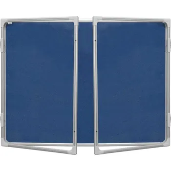 Vitrina 120x180cm,textilní vnitřek, mod2