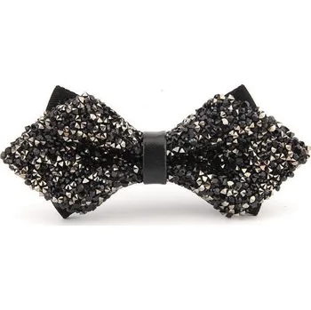 Motýlek Amparo Miranda® Pánský motýlek Dark Grey Crystal ME77DG